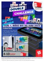 Double Challenge 2023 Werbeplakat A3